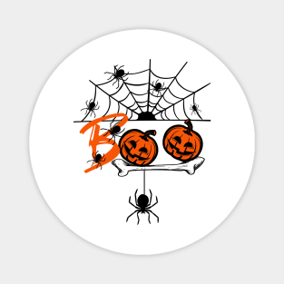 BOO Spooky Spiders Magnet